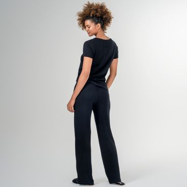 Pijama Lounge Longo - Preto