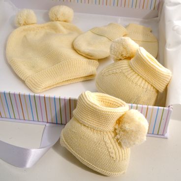 Kit Boa Chegada Petit - Amarelo