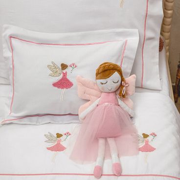 Pelucia Fada Myka - Rosa