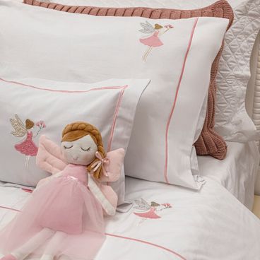 Pelucia Fada Myka - Rosa