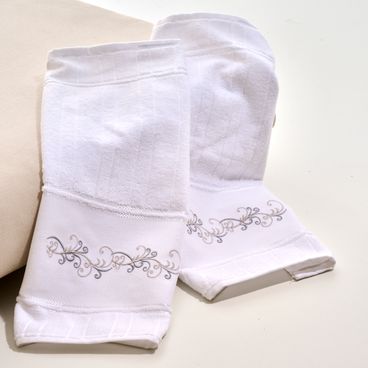 Kit Lavabo Felicita - Branco / Cinza