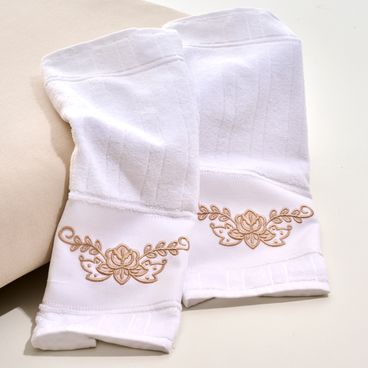 Kit Lavabo Surreale - Branco / Bege