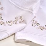 10 02 0072 Kit Lavabo Fiore  Branco Bege 003