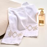 10 02 0073 Kit Lavabo Gioia Branco Bege 001