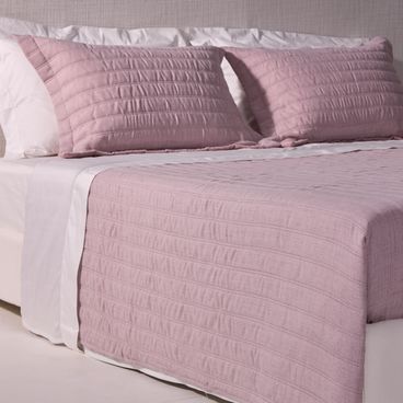 Colcha Vigo Com Porta-Travesseiro - Rose
