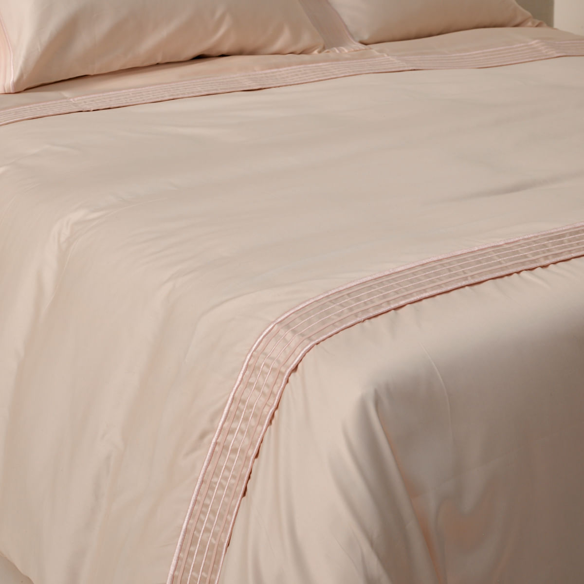 Capa de Edredom Avenue 600 Fios - Rosa / Rosa